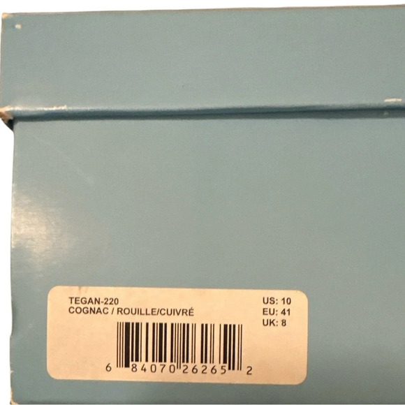 Draper James Tegan booties in cognac - size 10 NWT - Picture 7 of 8